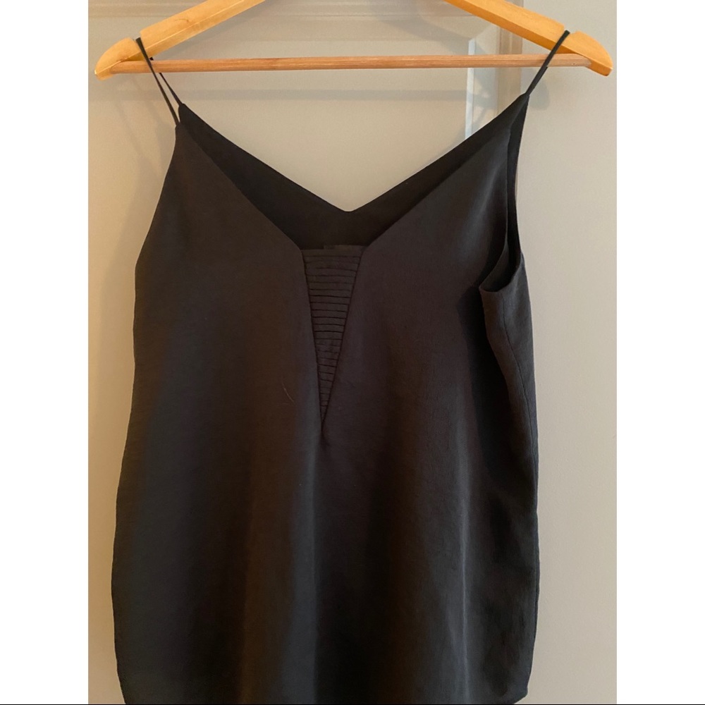 Black Express Cami with Front Detail